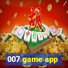 007 game app